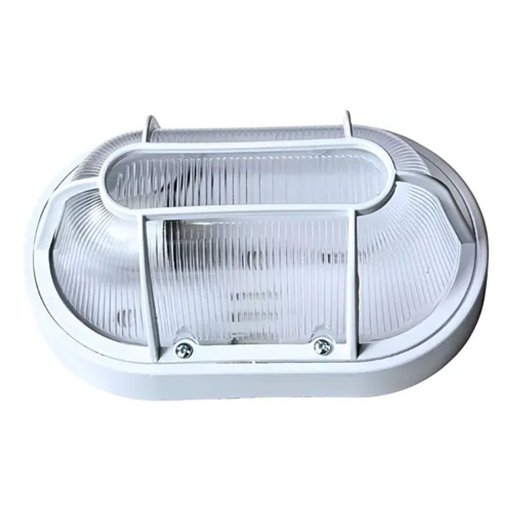 Tartaruga PVC Com Grade E27 Branco Lalux