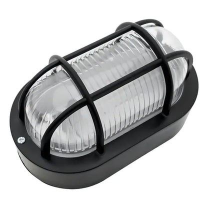 Tartaruga PVC com Grade E27 Preto Lalux