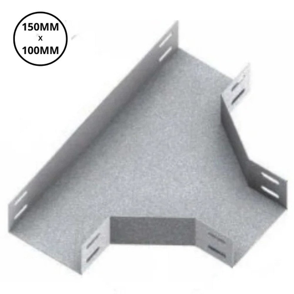 Te Horizontal 90 Graus 150 x 100 Chapa 24 para Eletrocalha