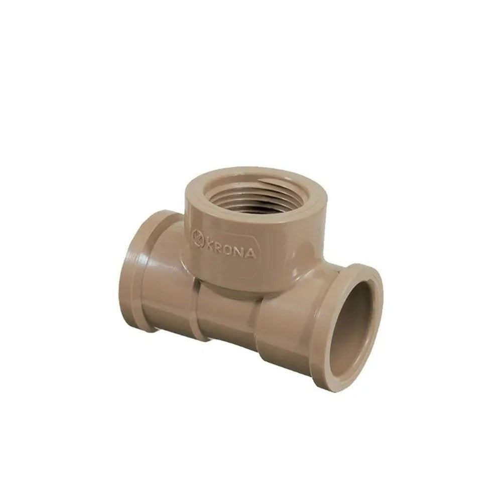 Te Soldavel Com Rosca 20mm x 1/2 Polegada Krona