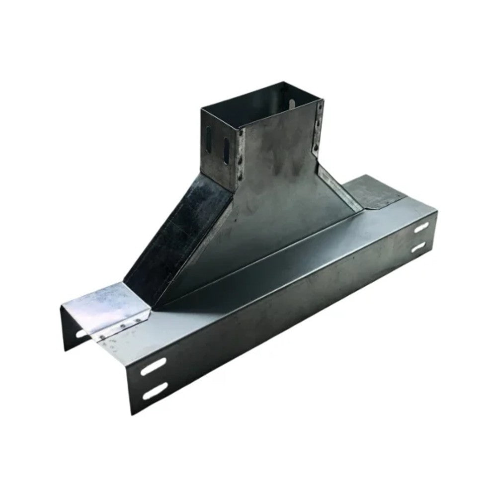 Te Vertical Descida Lateral 150 x 50 Chapa 24 para Eletrocalha