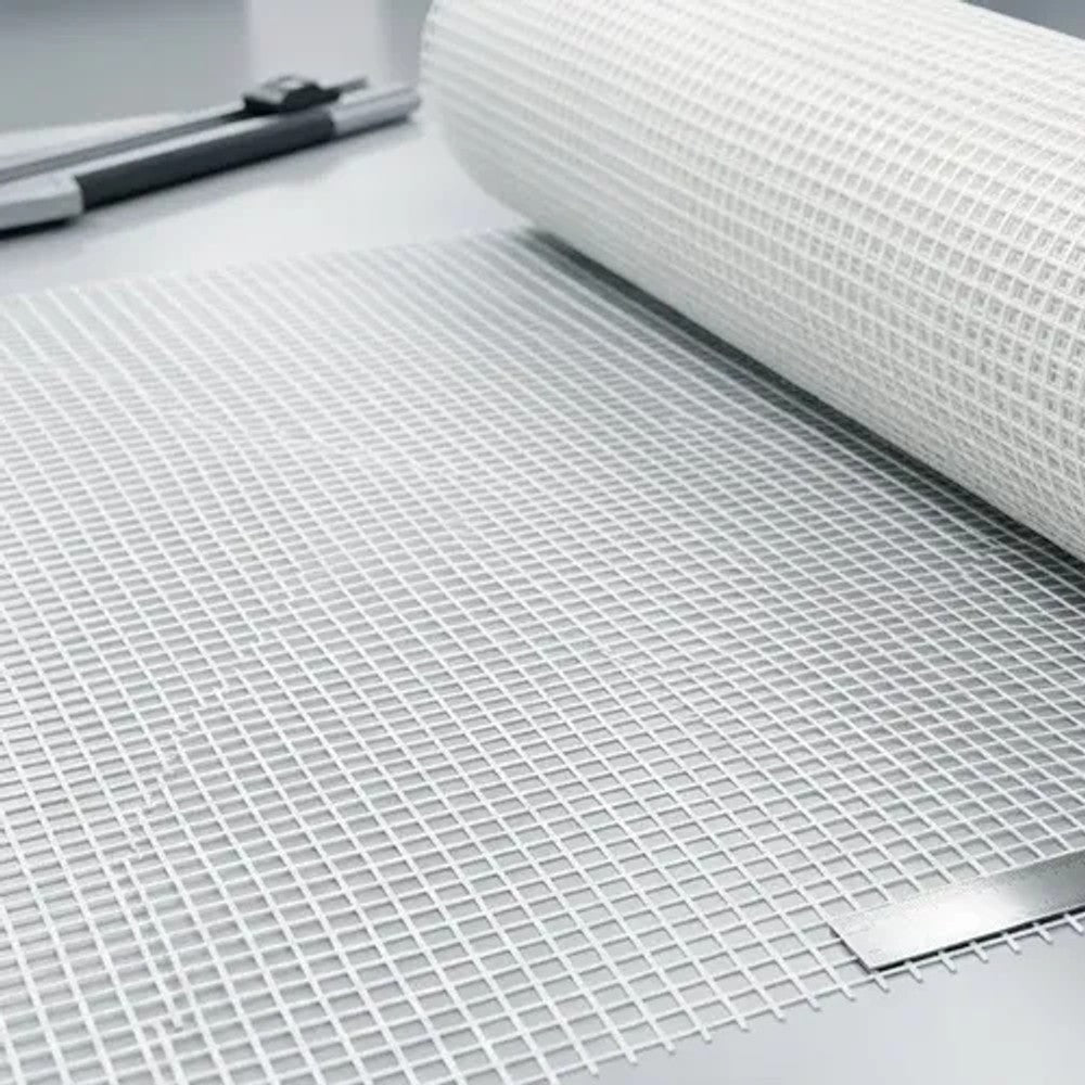 Tela de Fibra de Vidro TFV 100 5 Branco 5m