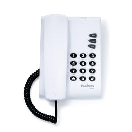 Telefone Intelbras Pleno com Chave Cinza Ártico