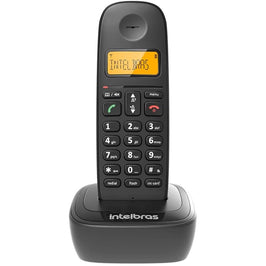 Telefone Sem Fio Intelbras TS2510 com Identificador de Chamadas Preto