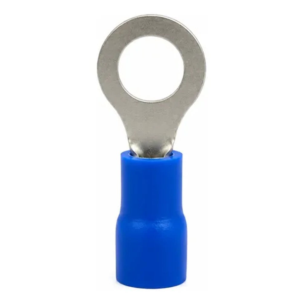 Terminal Anel 2,5 mm² Azul 100 Peças F5