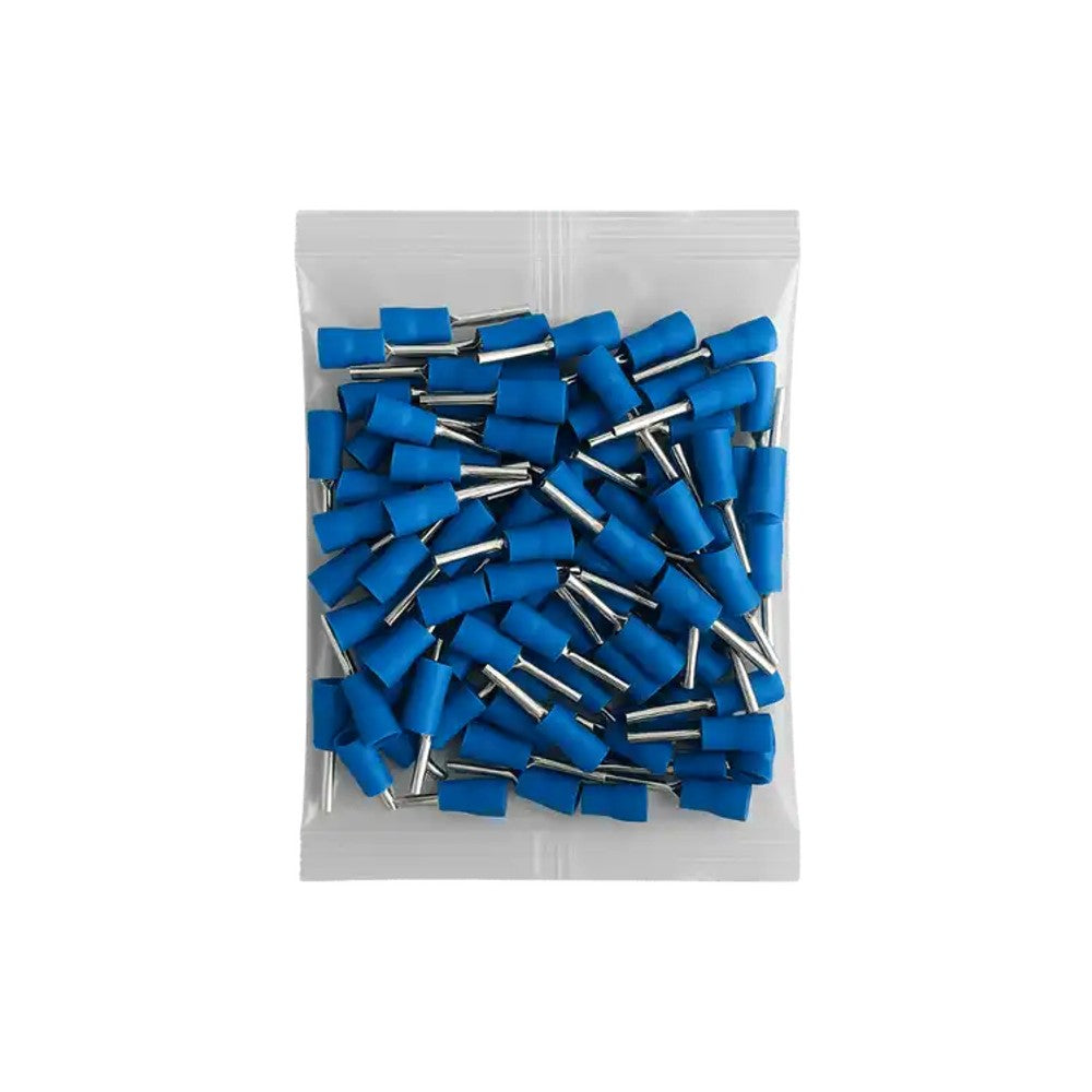 Terminal Pino 2,5 Azul com 100 Peças