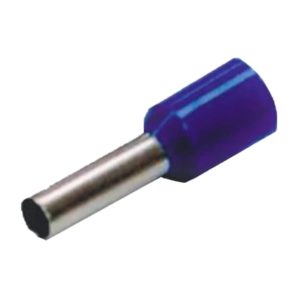 Terminal Pino Tubular 2,5 mm² Azul com 100 Peças