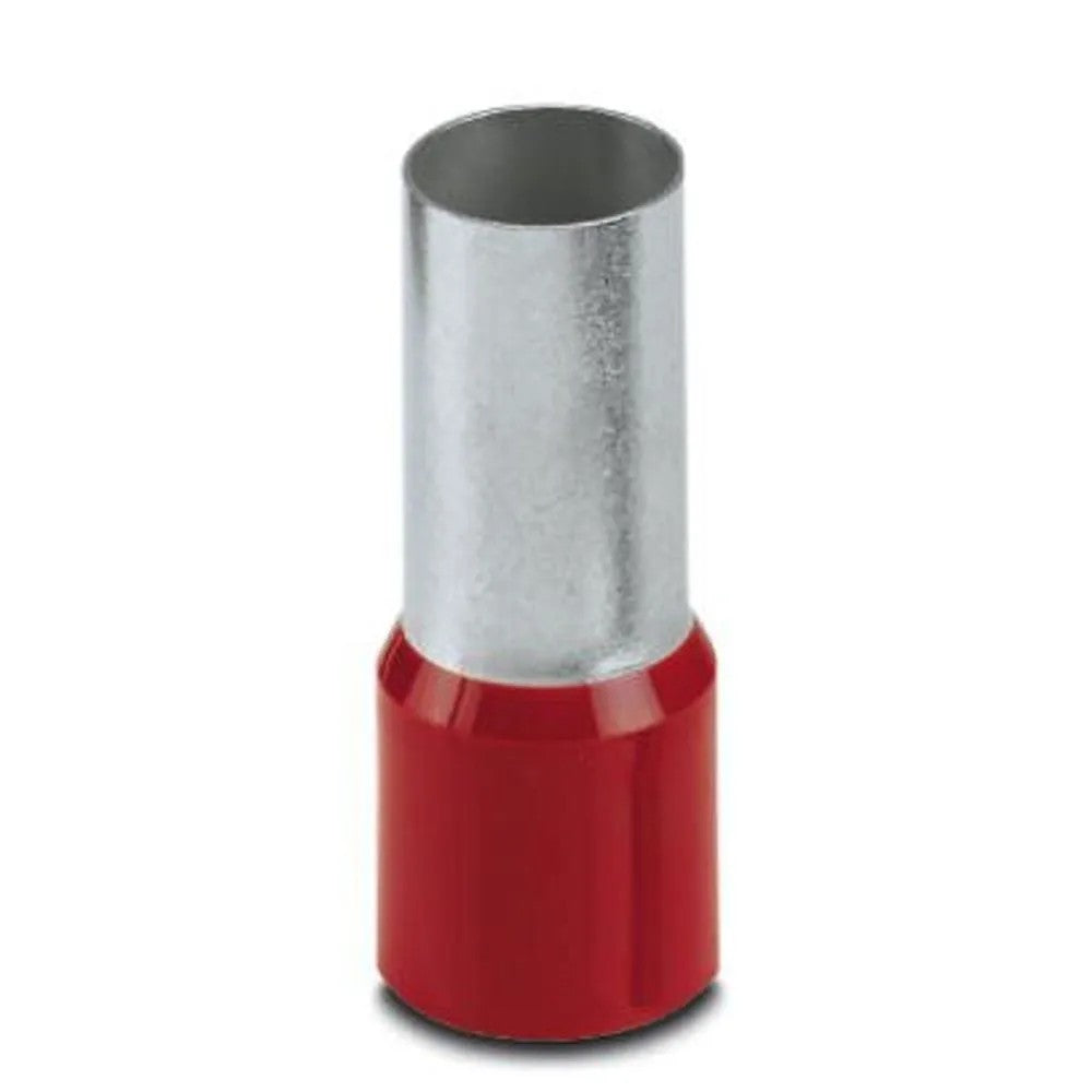 Terminal Pino Tubular 95,0 Vermelho