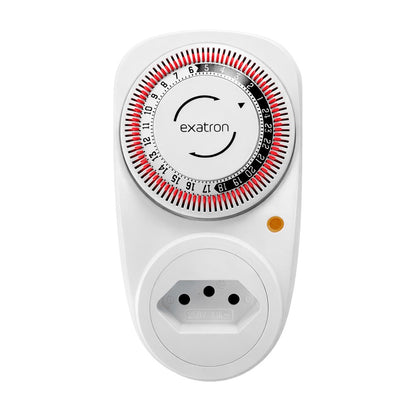 Timer Analógico 10A 15 Minutos Bivolt LETM4002 Exatron