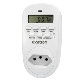 Timer Temporizador Digital 10A 1 Segundo Bivolt LETM4003 Exatron