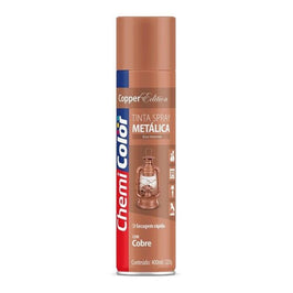 Tinta Spray Metálica 400ml Cobre Chemicolor