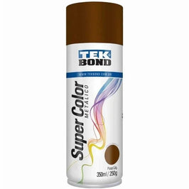 Tinta Spray Metálica Bronze 350ml Tekbond