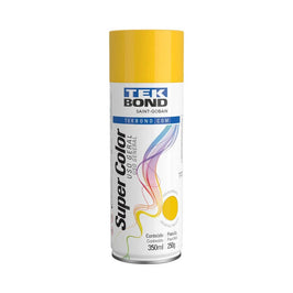Tinta Spray Uso Geral Amarelo 350ml Tekbond