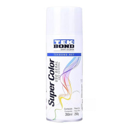 Tinta Spray Uso Geral Branco Brilhante 350ml Tekbond