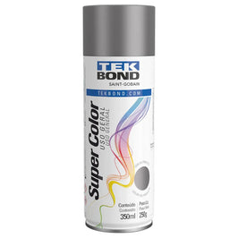 Tinta Spray Uso Geral Grafite 350ml Tekbond