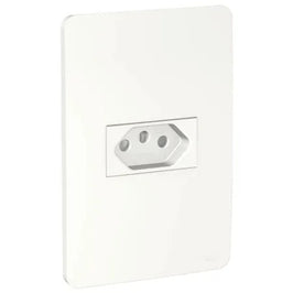 Tomada 2P T 10A Branco Com Placa Orion S71302104