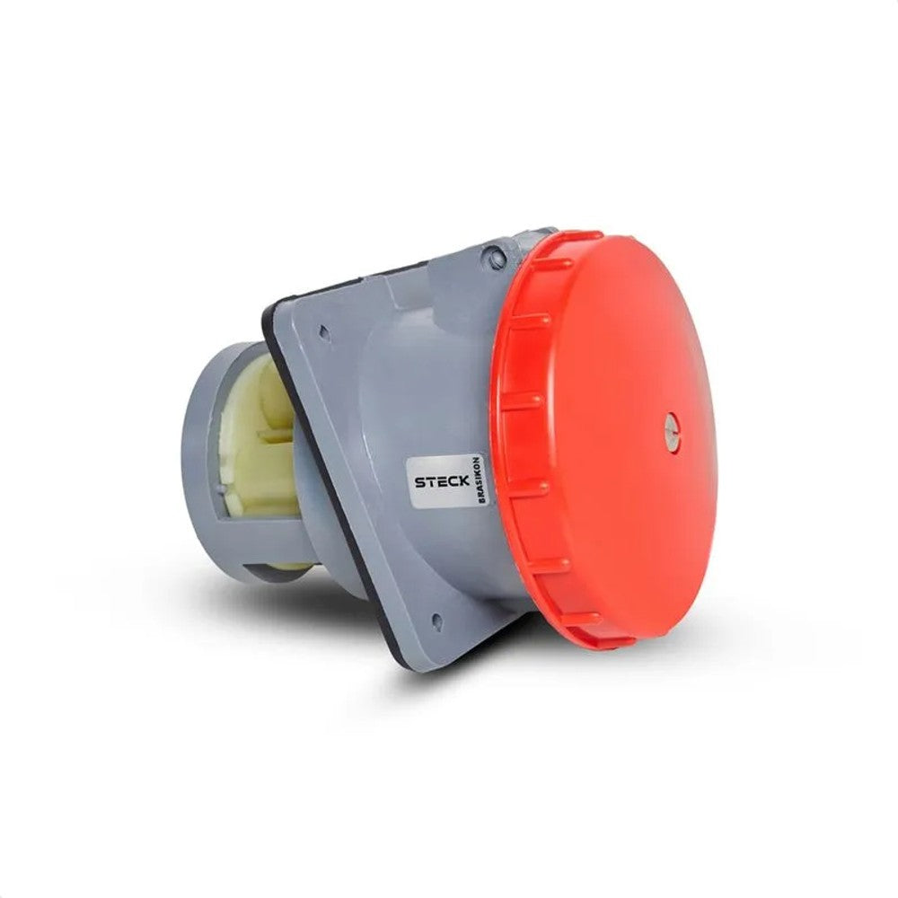 Tomada Industrial de Embutir 3P T 125A 440V 6H A4646 Steck