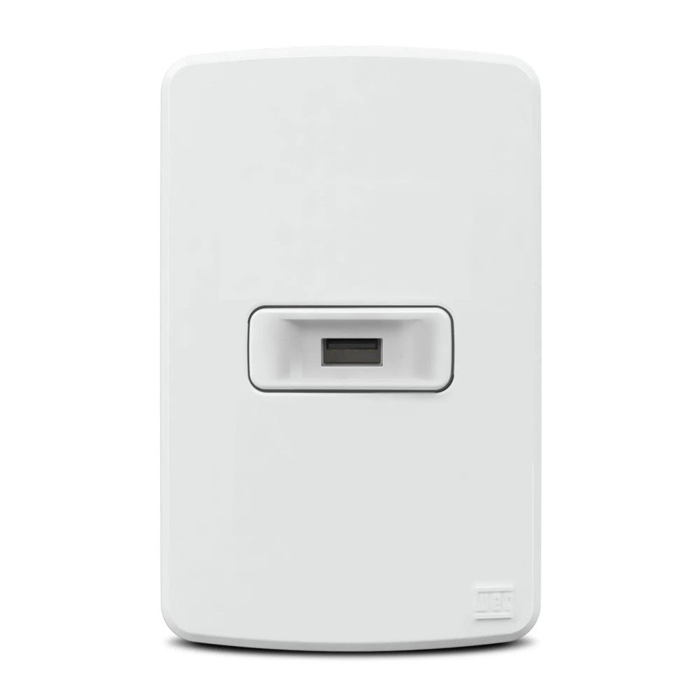 Tomada Módulo Keystone USB-A Branco Compose WEG