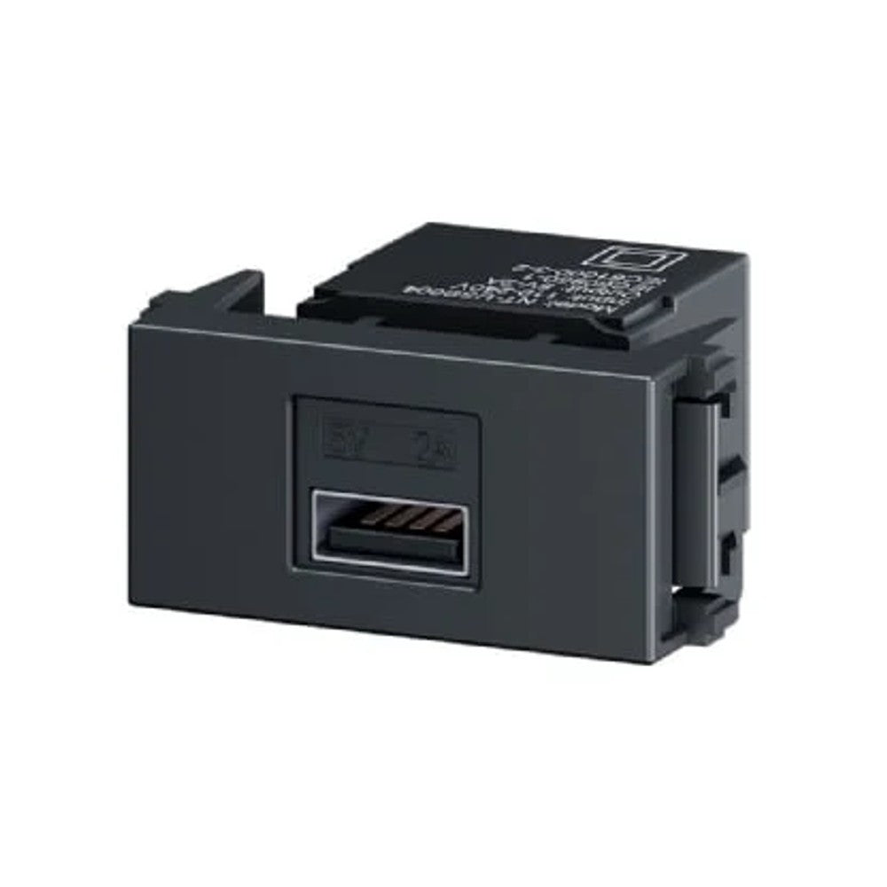 Tomada Módulo Keystone USB-A Grafite Esatta WEG