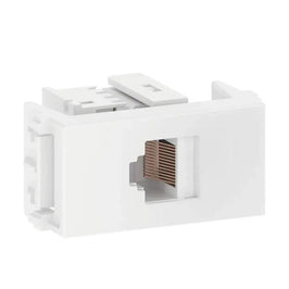 Tomada Módulo RJ45 CAT6 Branco Refinatto WEG