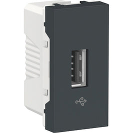 Tomada Módulo USB de Dados Cinza S70547194 Orion Schneider