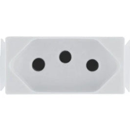 Tomada Modular 2P T 20A Branco Aria Tramontina 57217032