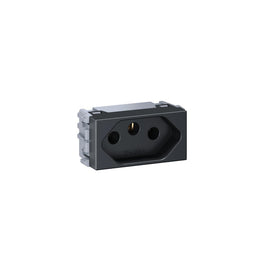 Tomada Modular 2P+T 20A Grafite Esatta WEG