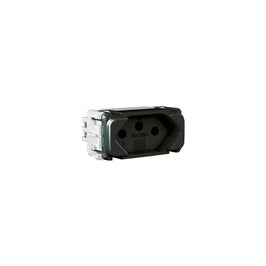 Tomada Modular 2P T 20A Preto Composé WEG