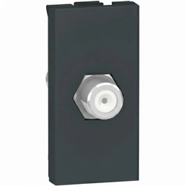 Tomada Modular Antena TV Coaxial Grafite S70546894 Orion