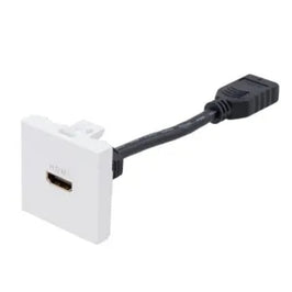 Tomada Modular HDMI Pré-Cabo Branco S70647204 Orion Schneider