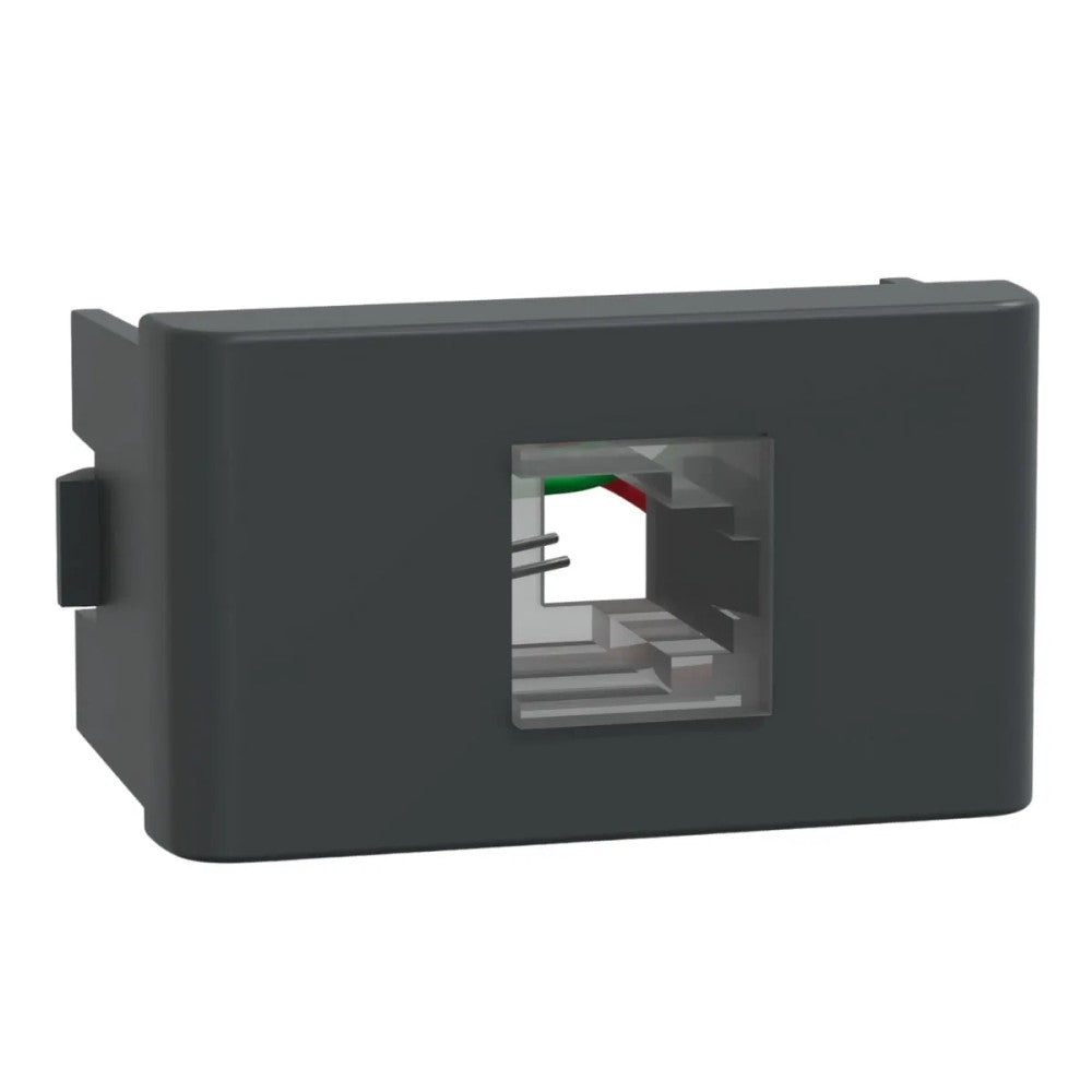 Tomada Modular RJ11 2 Vias Cinza Schneider Lunare UP S402201