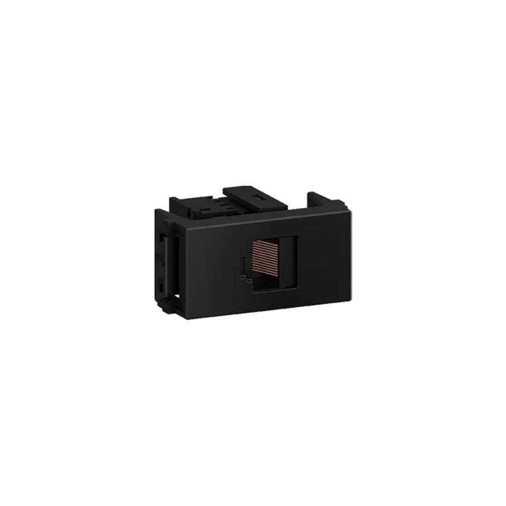 Tomada Modular RJ45 CAT5E Preto Refinatto WEG