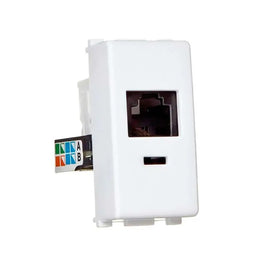 Tomada Modular RJ45 CAT6 Branco Tramontina Liz Lux