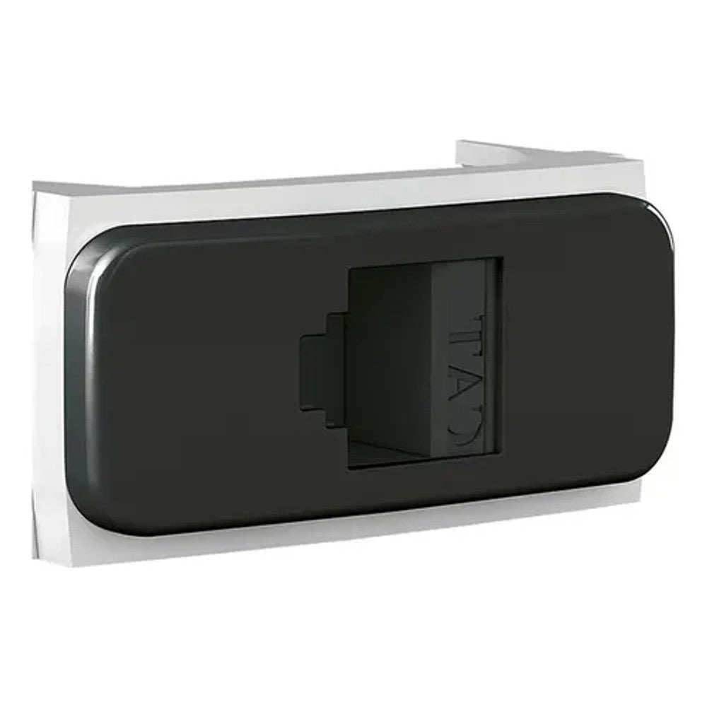 Tomada Modular RJ45 CAT6 Preto Composé WEG