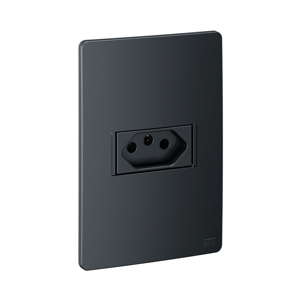 Tomada Modular USB-C Grafite Esatta WEG