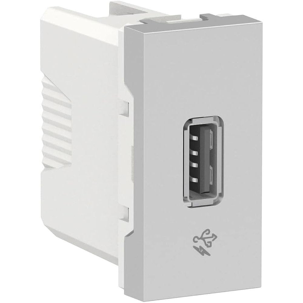 Tomada Modular com USB Alumínio Orion Schneider S70547074