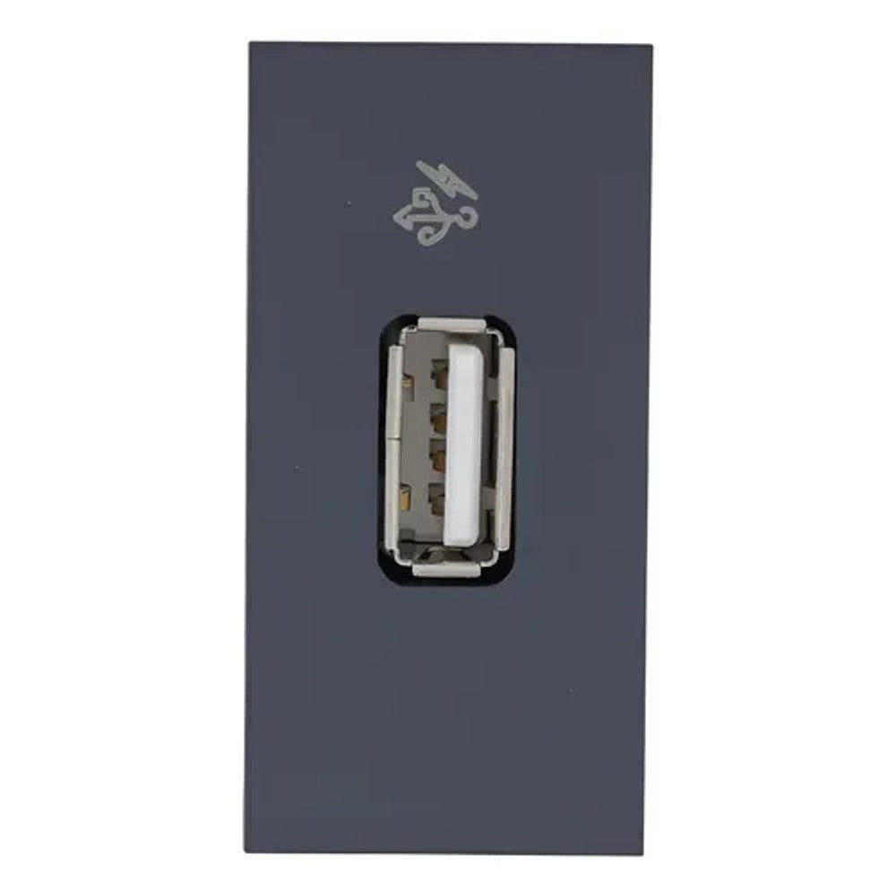 Tomada Modular com USB Grafite Orion Schneider S70547094