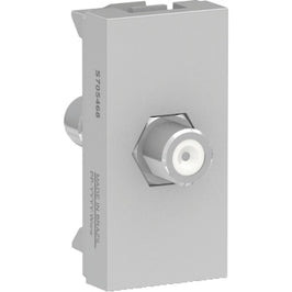Tomada Modular para Antena de TV Coaxial Alumínio S70546874 Orion Schneider