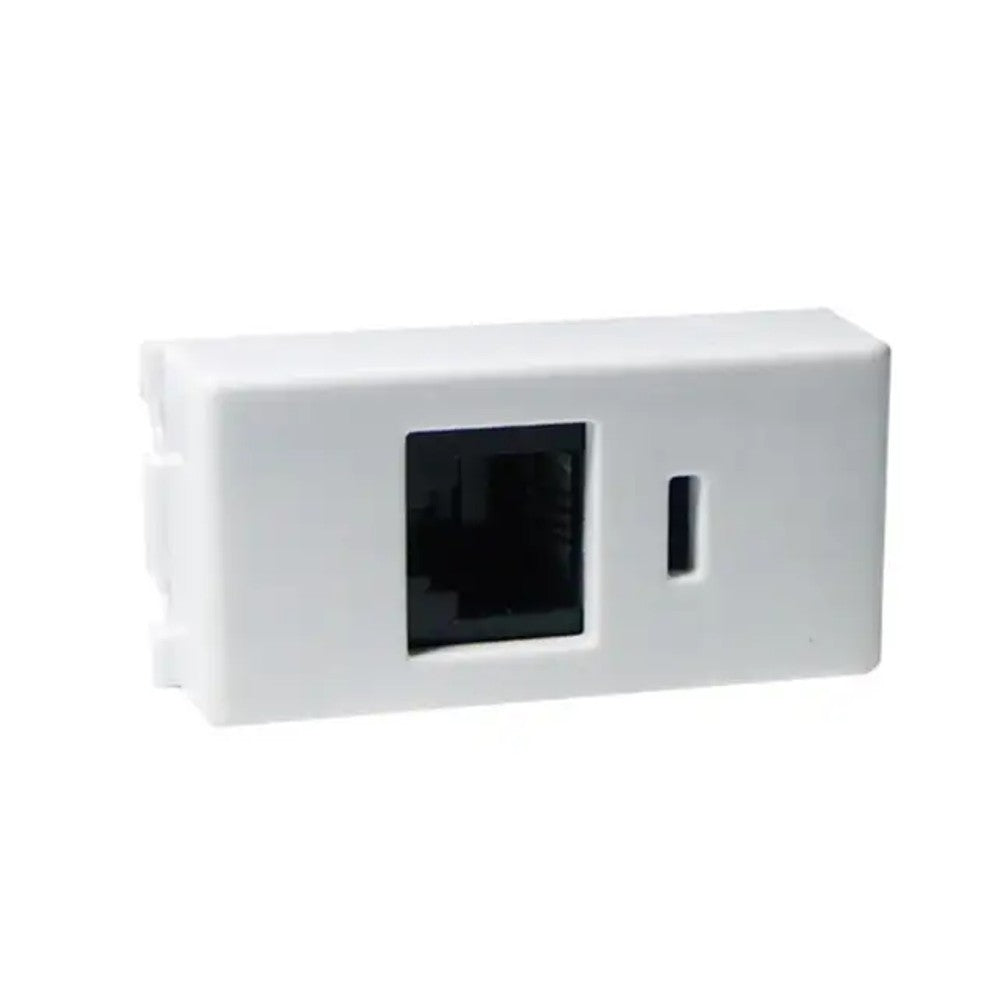 Tomada RJ11 com Placa Branco Liz Tramontina