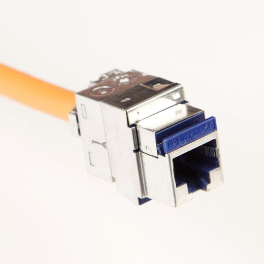 Tomada RJ45 8V CAT6A Branco EVO Snap-In Nexans