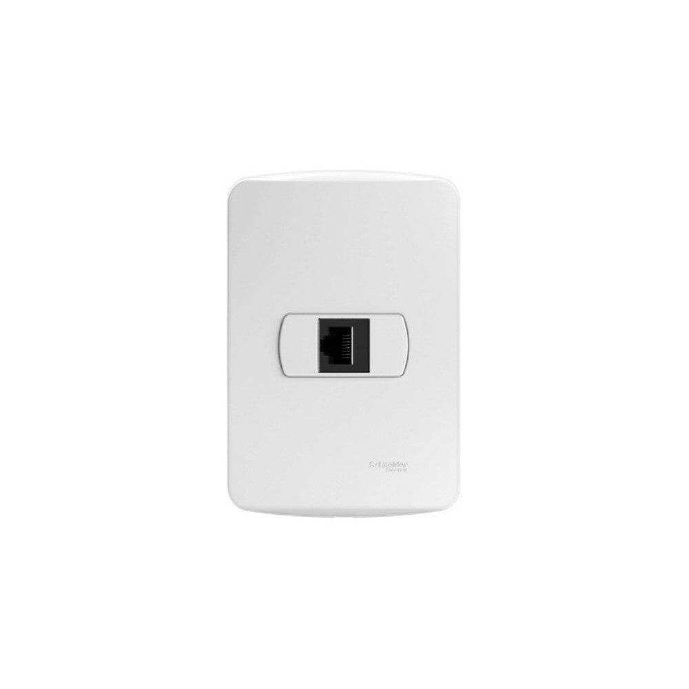 Tomada RJ45 CAT5E Com Placa 64100 Miluz Schneider