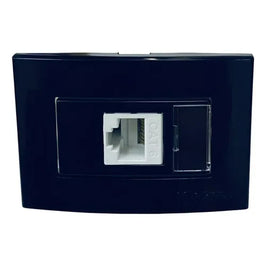 Tomada RJ45 para Móvel Preto 17514 Margirius