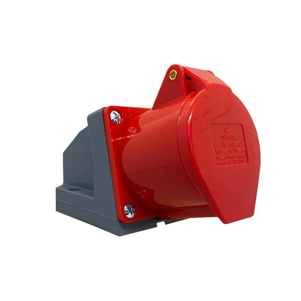 Tomada Sobrepor 2P T 32A 440V 9H 3209 Soprano