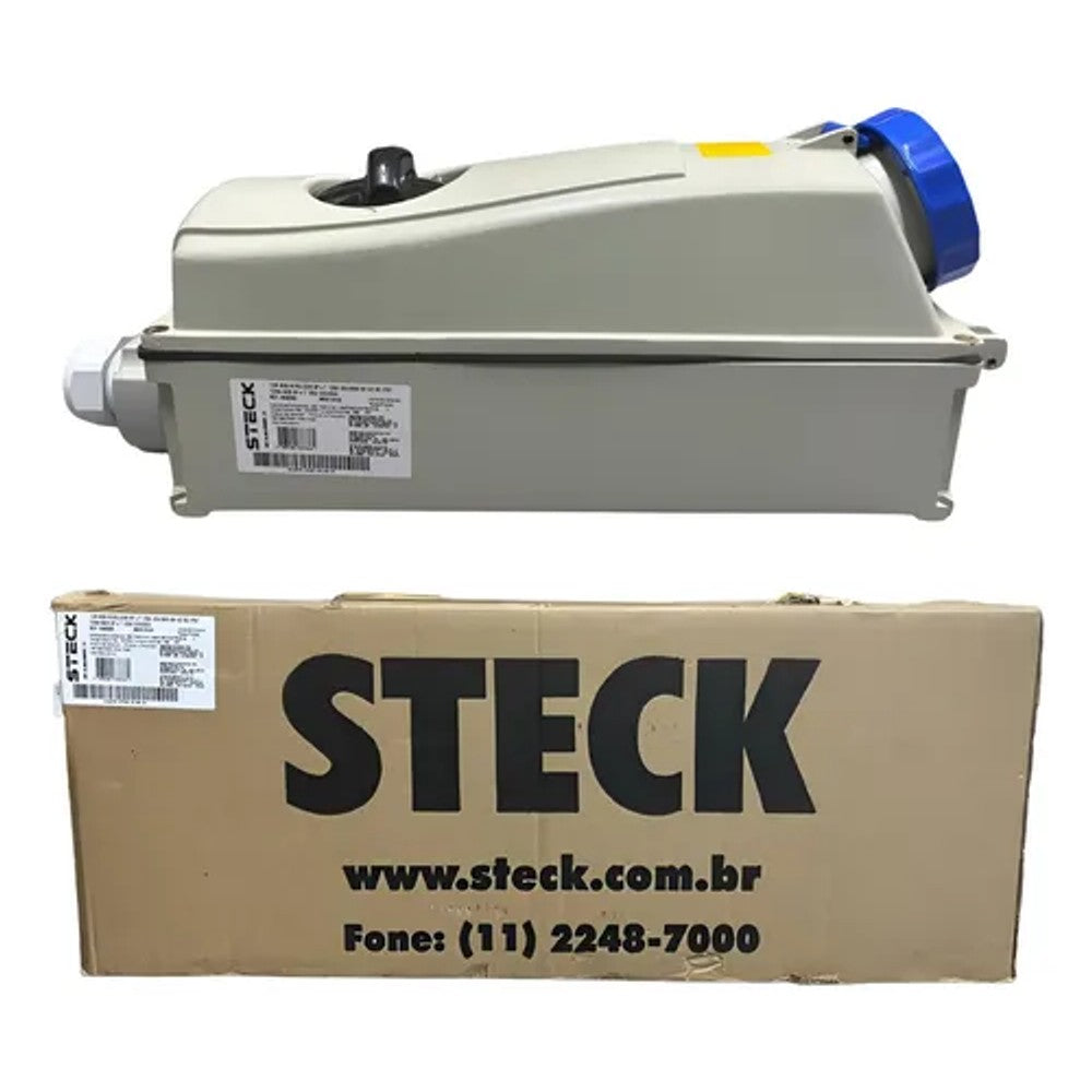 Tomada Sobrepor 3P T 125A 250V 9H S4609 Steck