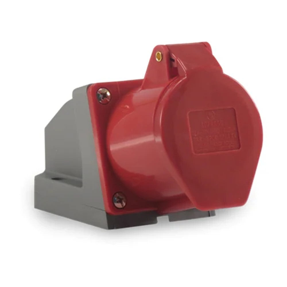 Tomada Sobrepor 3P T 16A 380V 6H 4006 Soprano