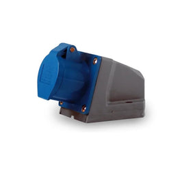 Tomada Sobrepor 3P T N 16A 240V 9H 5009 Soprano