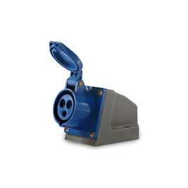 Tomada Sobrepor 3P T N 32A 240V 9H 5209 Soprano