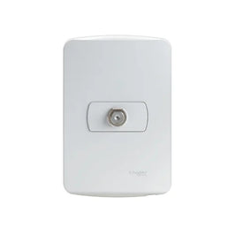 Tomada de Antena para TV com Placa 64680 Miluz Schneider