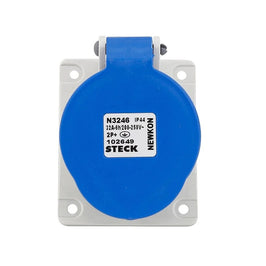 Tomada de Embutir 2P T 32A 240V 3246N Steck