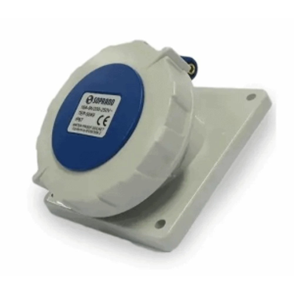 Tomada de Embutir 2P T 32A 240V 6H 3246 Soprano